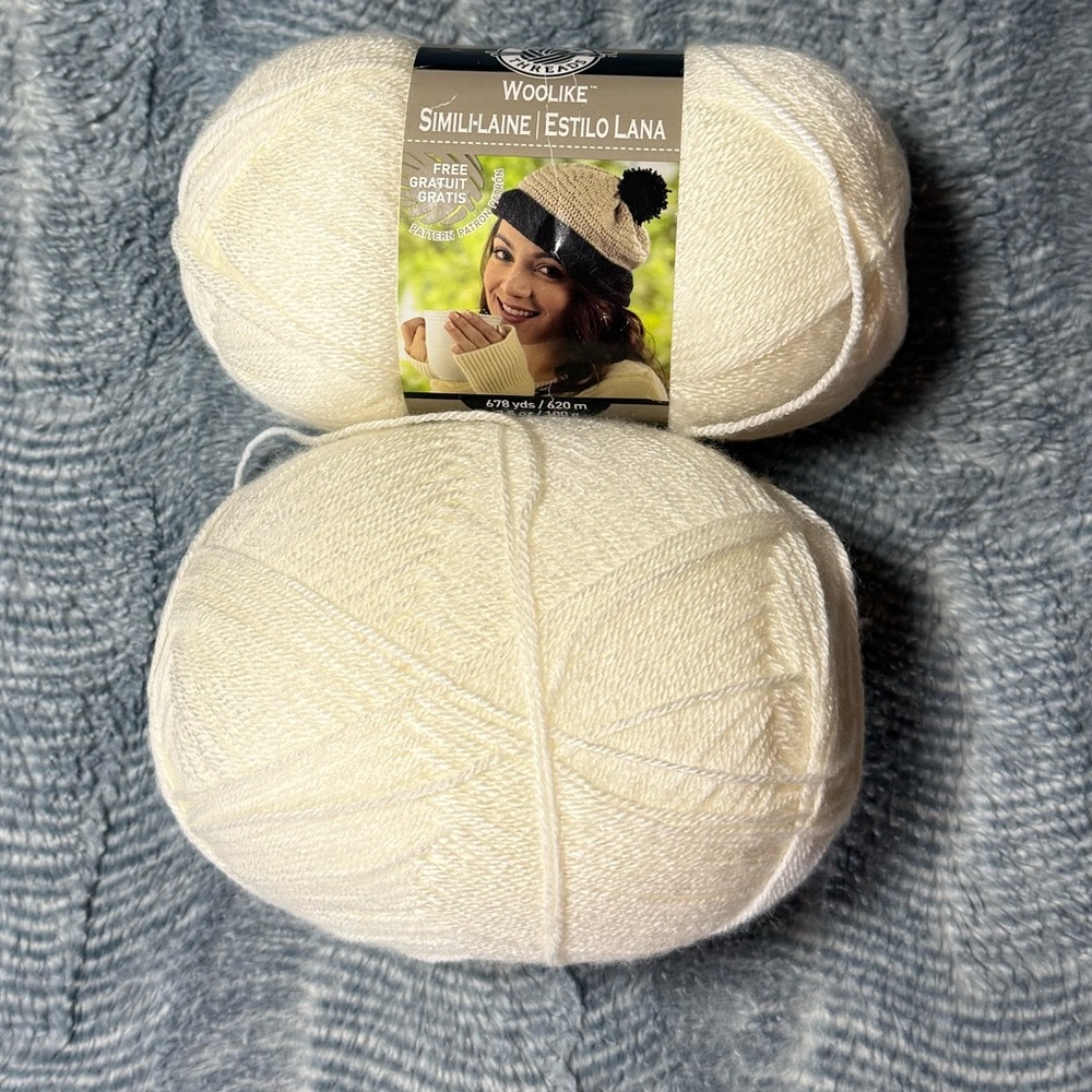 Loops & Threads Woolike Yarn (2 Skeins)